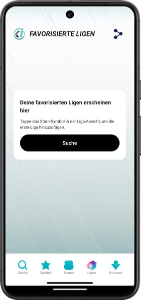Liga Menüpunkt